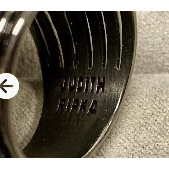 Judith Ripka Sterling Silver 4-Row Rope Band Ring Size 10.5 - Picture 6 of 8